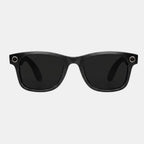 VAUCLIOR VC AXE GEN1 black rectangular smart glasses with matte finish and integrated camera.