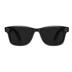 VAUCLIOR VC AXE GEN1 black rectangular smart glasses with matte finish and integrated camera.