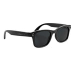 VAUCLIOR VC AXE GEN1 black rectangular smart glasses with matte finish, integrated AI and camera.