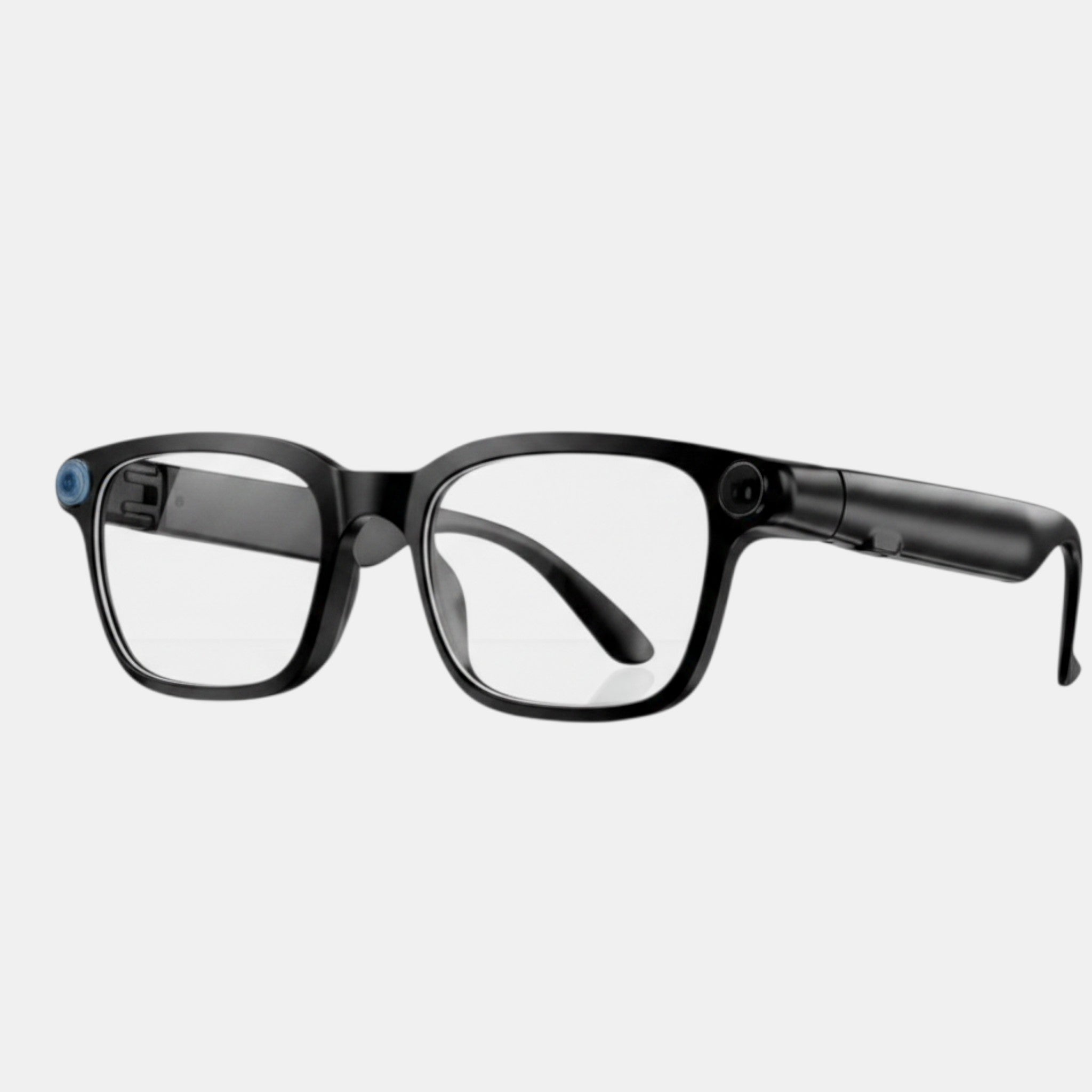VAUCLIOR VC NOVA G1 black smart glasses with dual cameras and built-in audio