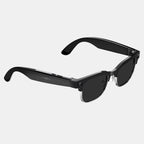 VAUCLIOR VC CORE black smart glasses with 8MP Sony camera, GPT-4.0 integration, and 4K recording.