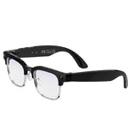 VAUCLIOR VC CORE black smart glasses with 8MP Sony camera, GPT-4.0 integration, and 4K recording. Lightweight design.