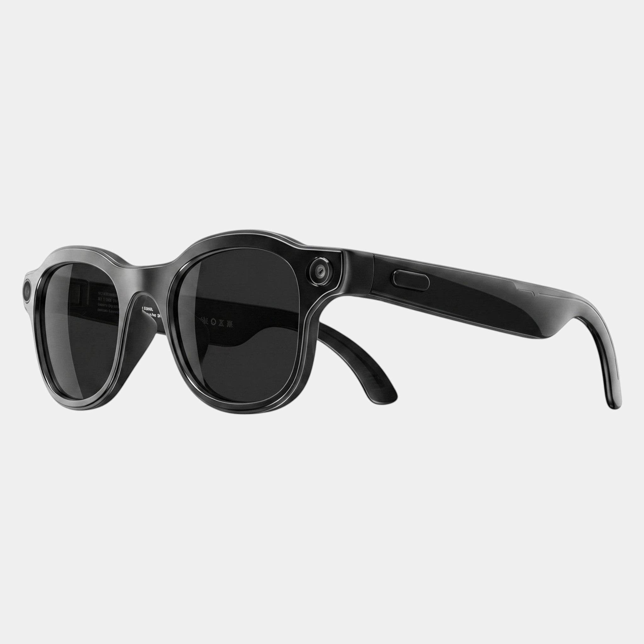VAUCLIOR VC PRISM PRO black smart glasses with 8MP camera and AI voice assistant